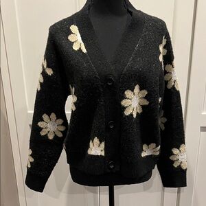 Chelsea & Theodore Black Cardigans Size XS